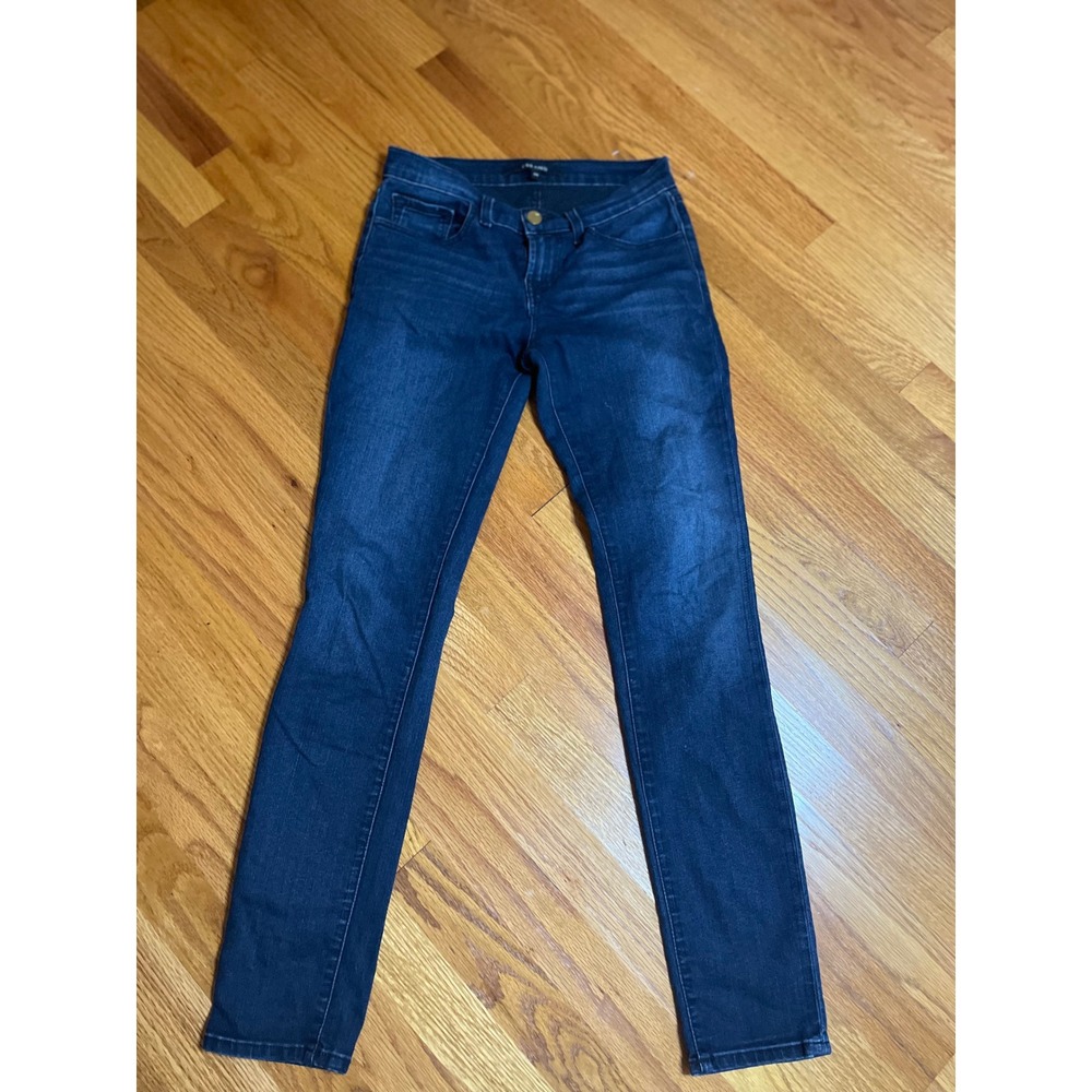 J Brand Monterey Dark Wash Denim Skinny Jeans Classic Style Women's Size 25